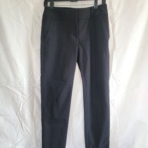 Loft Cropped Dress Pants, Black